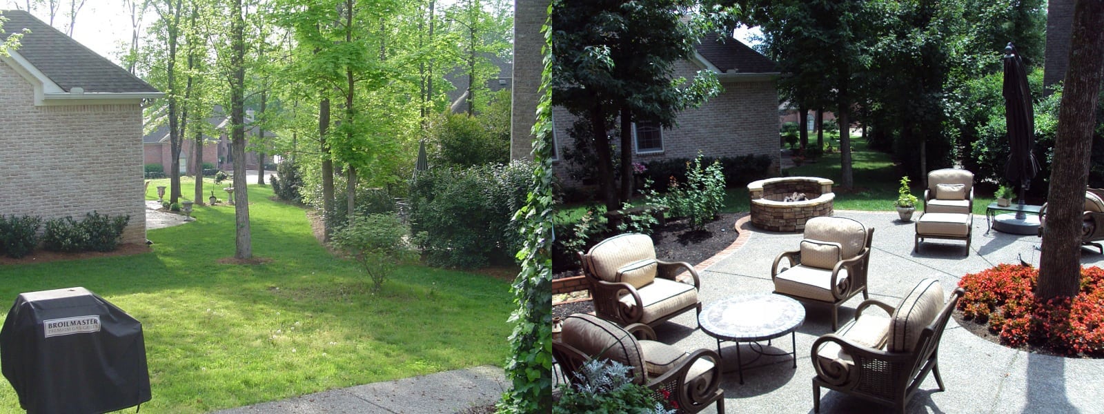 Residential Landscaping Before and After
